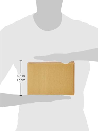Image of BonKaso 3 Ply Corrugated Boxes for Packaging | 9 inchx6 inchx6 inch (Pack of 100) | Brown Cardboard Packing Box for Shipping, Moving & Storage | Cartons for Courier & Goods Transportation