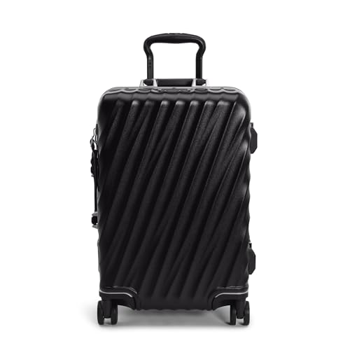 TUMI 19 Degree Frame International 4 Wheel Carry-On - Lightweight Suitcase - Hard Shell Luggage - 21.8' X 14.0' X 9.0' - Black Texture