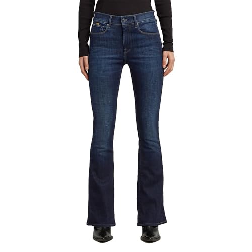 Jean 3301 Flare G-STAR pour femme coupe évasée denim
