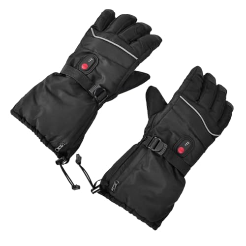 Moufles de ski chauffants réglage température gants homme étanche