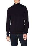 Nicht bleichen HUGO Mens Siseon Sweater, Navy (410), XXL