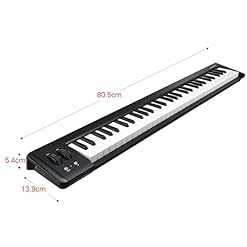 Clavier Piano 61 Touches compactes USB MIDI Contrôleur de Clavier – Image 5