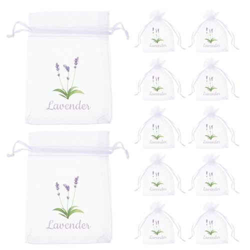 Bolsas de saco de lavanda 20 piezas con cordón miniatura 1