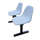 Montaje simple y rápido: no se necesitan herramientas complejas para la configuración; el banco consta de dos componentes: el asiento y el soporte. Simplemente alinea el marco con agujeros preperforados debajo del asiento y aprieta los tornillos en los puntos clave para completar la instalación, por lo que es fácil de montar y listo para usar rápidamente.