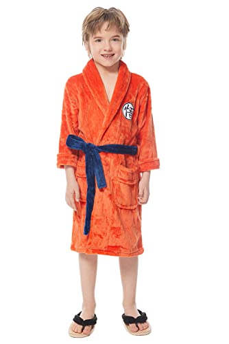 YANVS Albornoz de los hombres Kakarotto Cosplay disfraz hijo Goku pijama albornoz conjunto de Halloween, Chi-ld, Taille unique