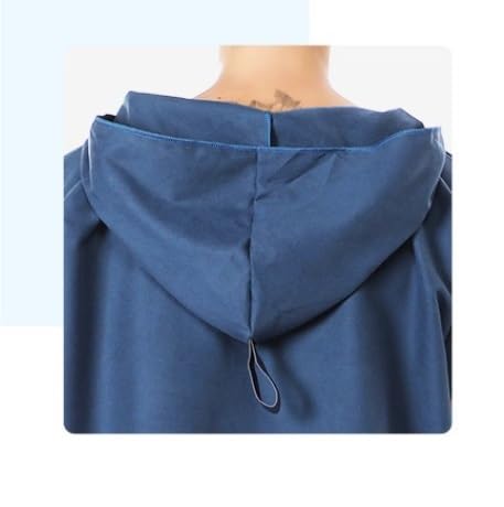 Poncho de surf et serviette à capuche pour vêtements chauds plongée adulte