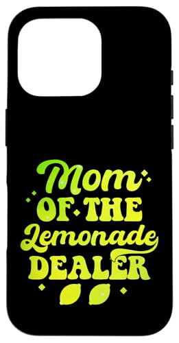 Funny Mom Of The Lemonade Dealer Summer Lemonade Lover X}zP[X iPhone 16 Pro p