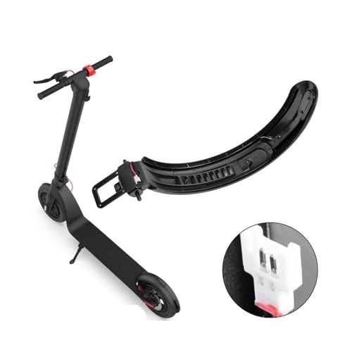 Guardabarros trasero para patinete HX X8 ideal para trayectos urbanos y lluvia 3