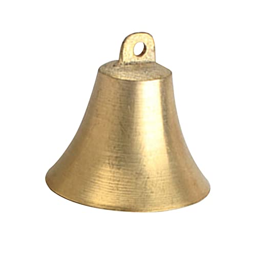 Fenteer Retro 1 peça sino decorativo pendurado sino de latão sino dos ventos pingente de chamada sin