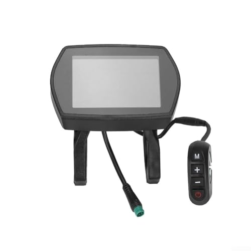 Hasaller G2 Pro Scooter eléctrico LCD Panel de instrumentos digital con conector de 5 pines para monitoreo de nivel de batería de velocidad en tiempo real y modo de conducción