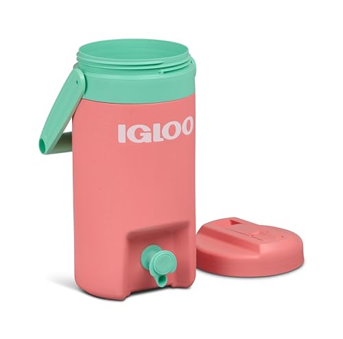Image of Igloo 80oz Party Jug | Portable Beverage Dispenser | Flamingo Pink