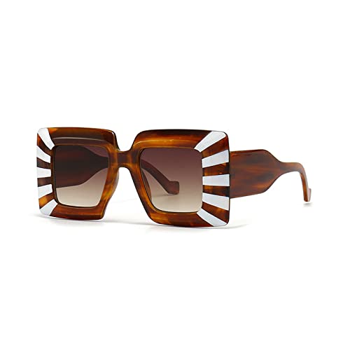 laureles Oversized Square Punk Sunglasses Women Men Sun Glasses Female Gradient Shades Eyewear UV400