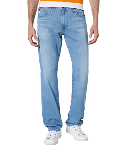 Image of AG Adriano Goldschmied Men's The Graduate Tailored Straight SUD Sueded Stretch Sateen 32 inch