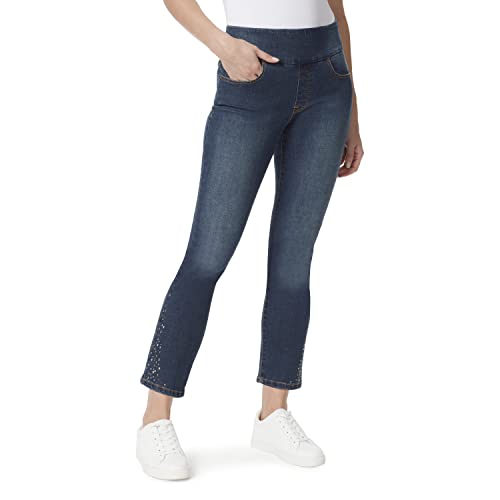 Gloria Vanderbilt Women's Amanda Pull on High Rise Jean Plus
