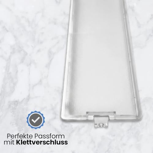 Anakel Home Ersatz-Lichtdiffusor für Dunstabzugshaube KE0001537, kompatibel mit Fagor Edesa und Aspes I Dunstabzugshauben Deflektor | 15,5 x 5 cm