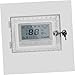 Artibetter Thermostat Guard Lock Box Thermostat Protection Case for Wall Plastic No Tools Needed