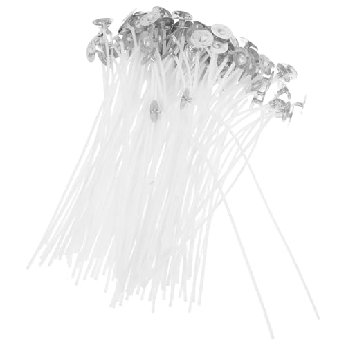 Mechas de algodón trenzado 200 pcs 14 cm para velas
