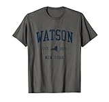 Watson NY Vintage Athletic Sports JSN1 T-Shirt
