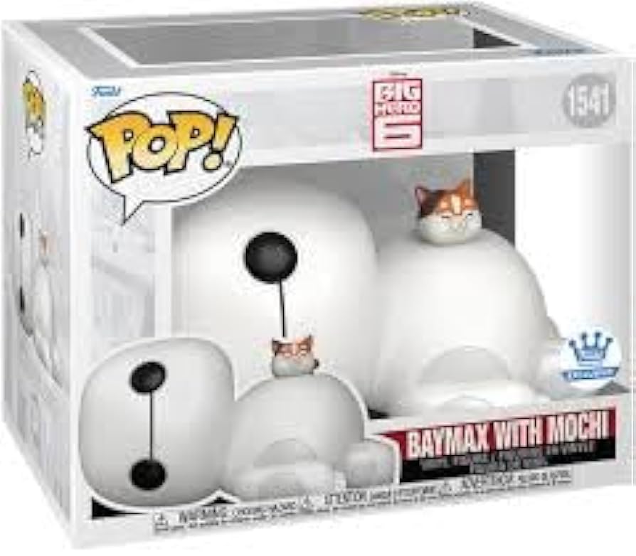 Amazon.com: Funko Pop Baymax with Mochi Exclusive 1541
