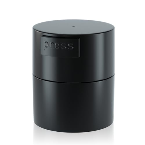 Buqikma Eyelash Extension Glue Jar Storage Tank with Bottom Sealed Adhesive Stand Activated Storage (Black)