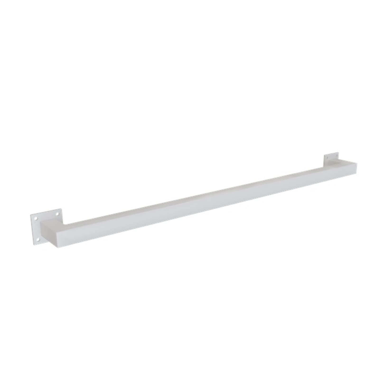 Rampe d'escalier moderne blanche de 50cm à 150cm pour marches intérieures