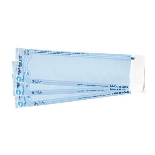 Maxill 60041 Steri-Sox Self-Sealing Sterilization Pouches 2.75 X 9 200/Box