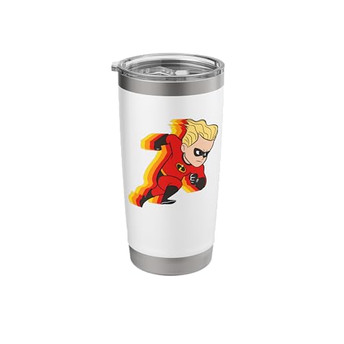Disney Pixar Incredibles Dash Parr Running Stainless Steel Insulated Tumbler