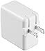 Amazon Basics 24W Two Port USB-A Wall Charger (12W, 2.4A per port) for Phones (iPhone 16/15/14/13/12/11/X, Samsung, and more), non-PPS, White