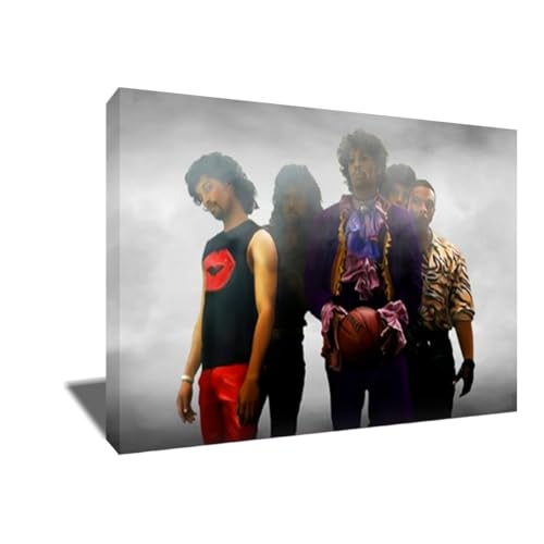 ARToholic Studios Dave Chappelle as Prince and Team Blouses Poster Photo Painting Artwork Portrait on CANVAS