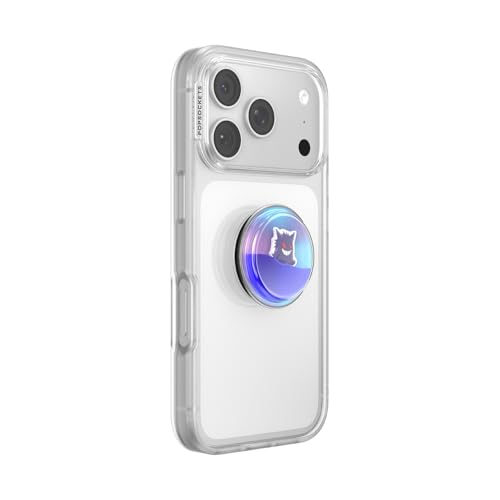 Image of PopSockets PopTop, Adhesive Phone Grip with Swappable Top, Pokemon - Squishy Gengar Shadow Ball
