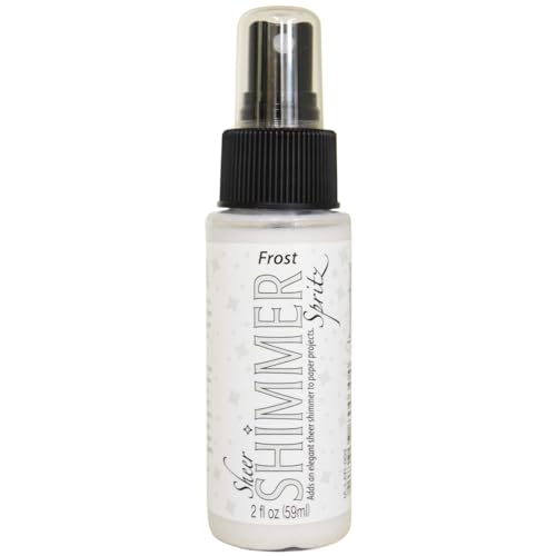 Imagine Crafts 438003 Sheer Shimmer Spritz Spray - Frost, 2 oz.