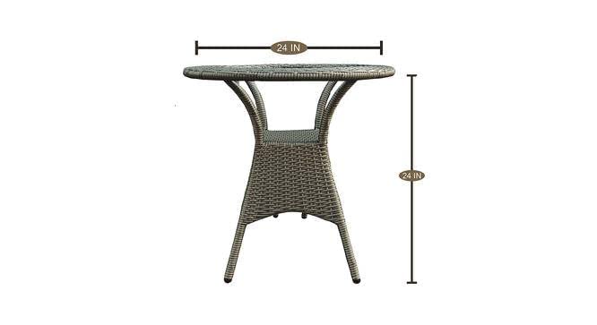 Image of India Beautiful Outdoor Indoor Rattan Wicker Garden Furniture Set for Coffee Table Balcony Furniture Office Furniture Patio Seating Set Standard (4 Chair 1 Table) Matte