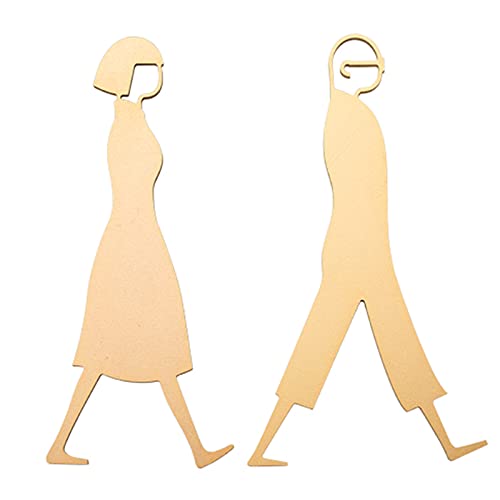 Letreros de baño para hombres y mujeres, letrero/cartel para puerta de baño, letreros de puerta de aluminio minimalistas, letreros de indicación de sala de montaje, para oficina de negocios y restaur
