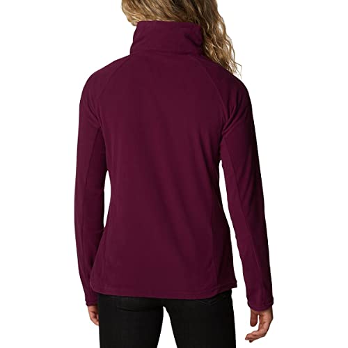 Image of Columbia Women Solid Glacial Iv 1 /2 Zip