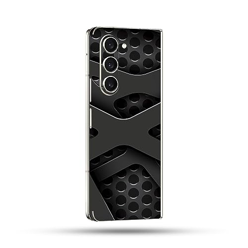 Image of MightySkins Skin Compatible with Samsung Galaxy Z Fold 5 Full Wrap - Tech Wave | Protective, Durable, and Unique Vinyl Decal wrap Cover | Easy to Apply, Remove, and Change Styles | Made in The USA