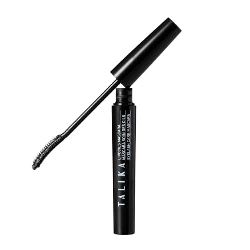 Talika Lipocils Mascara Water-Resistant Negro | Máscara de Pestañas con Complejo Botánico | Estimula el Crecimiento y Aporta Volumen Definido | Resistente al Agua | 1 x 8.5 ml