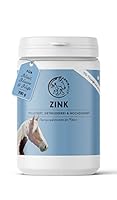Annimally Zink für Pferde - Zink Pferd hochdosiert Pellets (700g) - Unterstützt beim Fellwechsel Pferd - Mit Schwarzkümmel, Zeolith und Bierhefe für Haut, Haare & Hufe - Spurenelemente Pferd