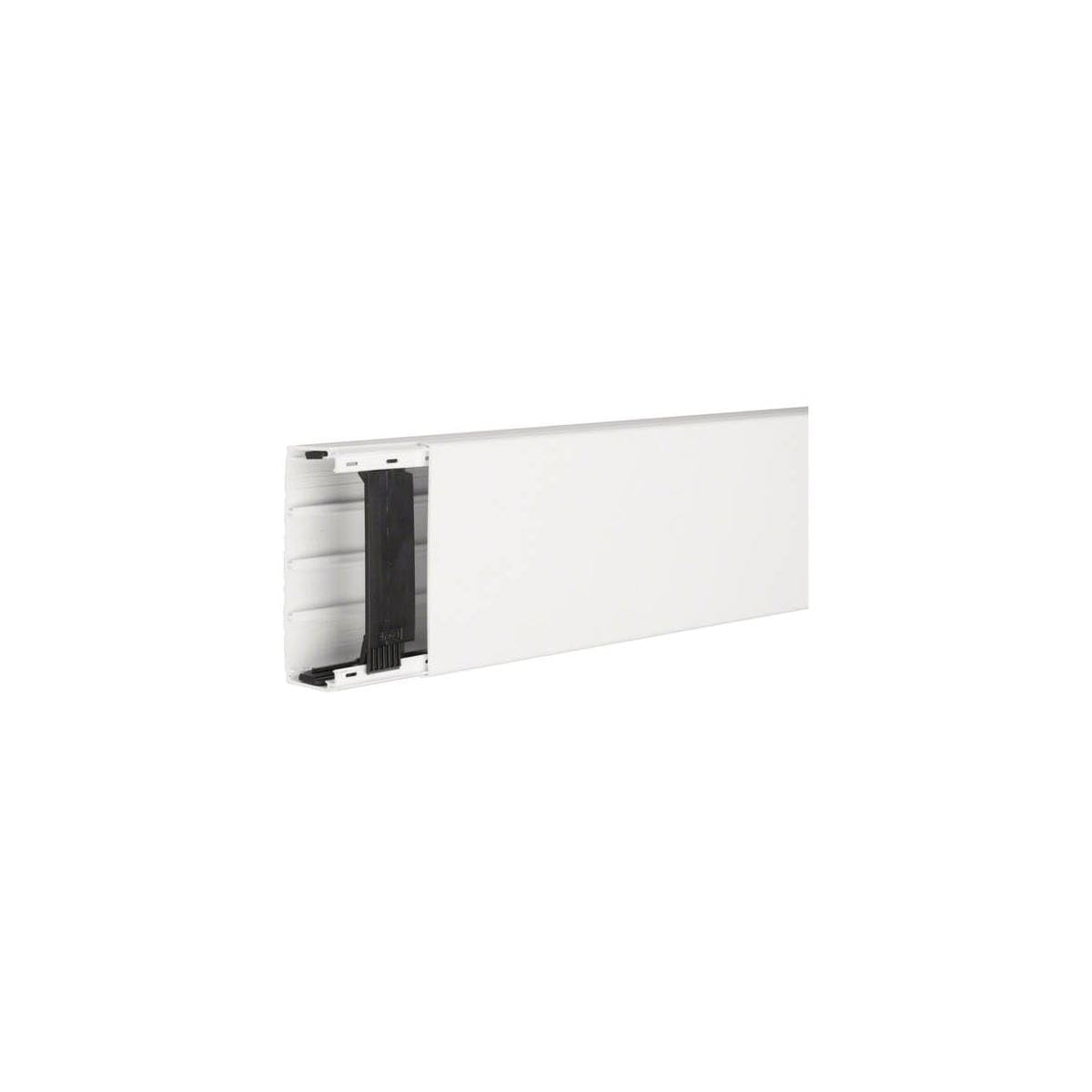Hager LF4011009016 - Canaleta para Cables (Largo x Ancho x Alto): 2000 x 110 x 40 mm, 2 m, Color Blanco