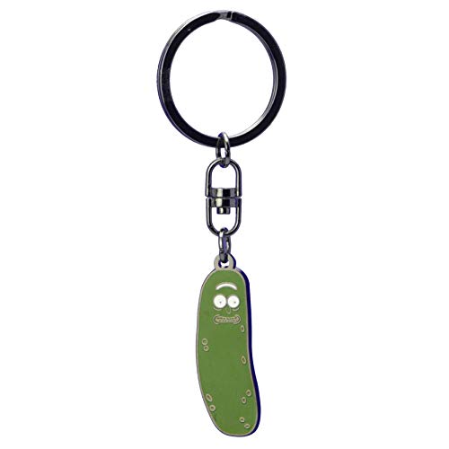 ABYstyle- Rick & Morty Idea Regalo, Llavero, Coleccionable, Comics, Manga, Serie TV, Multicolor,...