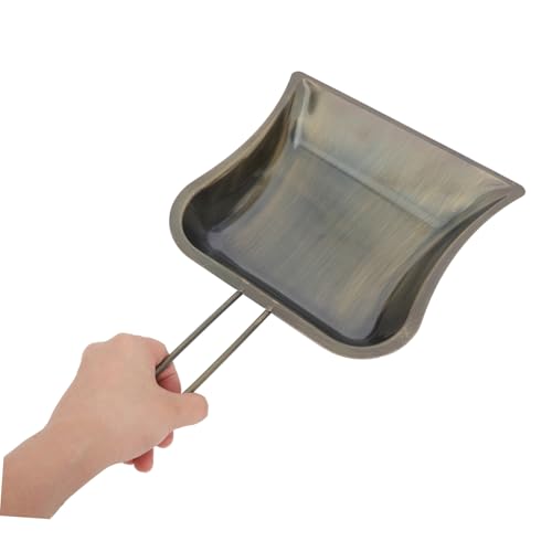 Hemobllo Kehrschaufel Aus Edelstahl Nur Kehrblech Rostfreier Stahl Dark Brown – Bild 8