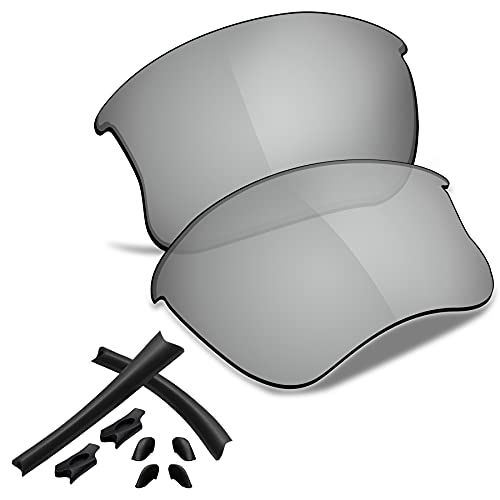 Image of Polarized Replacement Lenses & Rubber Kits for Oakley Flak Jacket XLJ OO9009 Sunglass