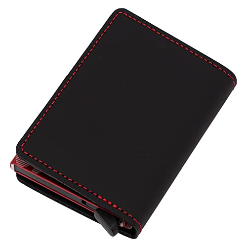 Image of Secrid Slim Wallet Original Leather With Rfid Safe Card Case
