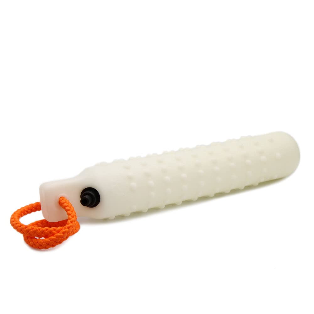 SMALL Rubber Knobby Dummy White | KSW1 | Hunting Dog Training Dokken DeadFowl