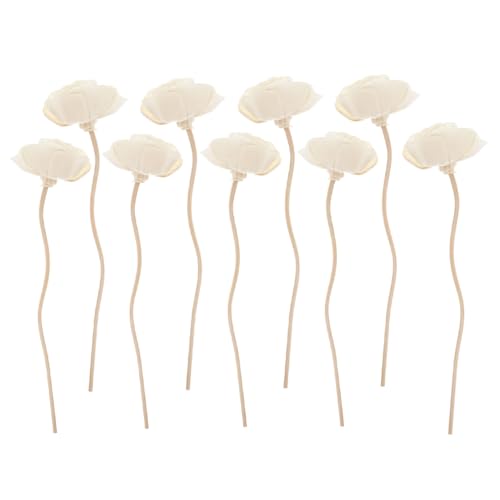 Set 9 palitos difusores aromáticos con diseño de flor miniatura 1