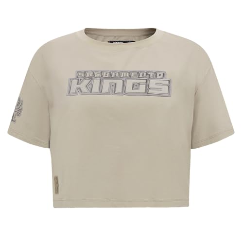 Image of Pro Standard NBA Womens Womens NBA Neutral Cotton Short Sleeve Boxy Tee