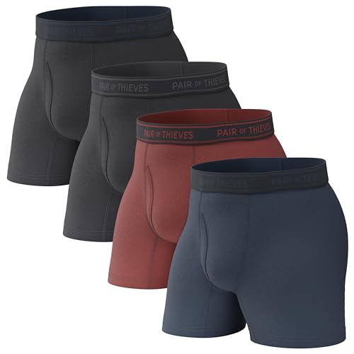 Pair of Thieves 4 Pack Men’s Boxer Briefs - Soft
