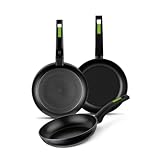 sartenes monix mineral opiniones Juego de 3 sartenes de 18, 22 y 26 cm para todo tipo de preparaciones