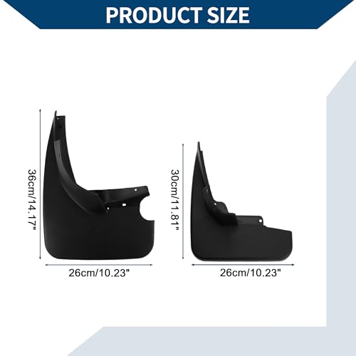 Image of Mud Flaps Splash Guards W /Mount Accessories for Mercedes-Benz ML350 /300 2007-2011 Front and Rear Mud Guards 1 Set