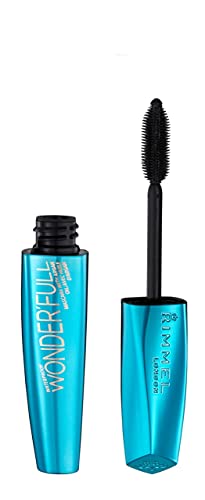 Rimmel London Wonder'Full Wake Me Up Mascara, Black - Image 3