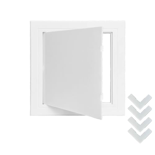 Panel de acceso para paneles de yeso de 6x6 pulgadas con puerta abatible de plástico ABS 2
